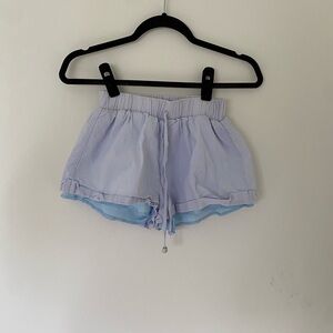 Kids blue-purple shorts